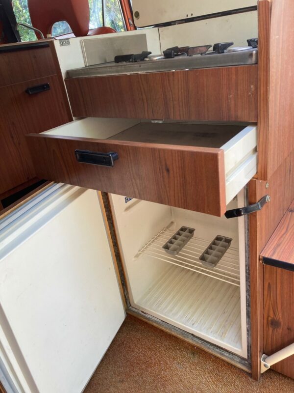 meuble frigo camping car Westfalia