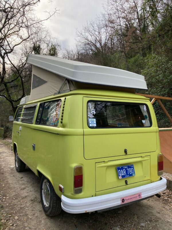 van vintage campeur Westfalia