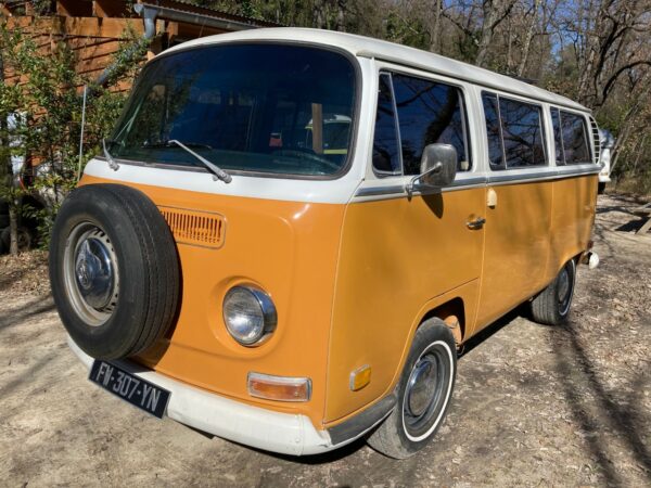 camping car vw combi 1971