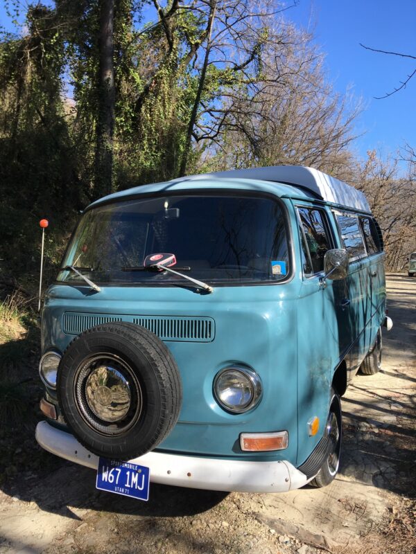 van camping car vintage 1971