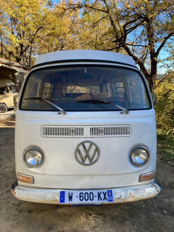 Van vintage à restaurer camping car