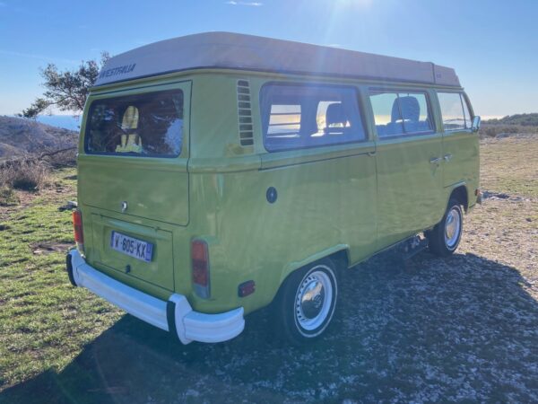 Arrière du combi westfalia