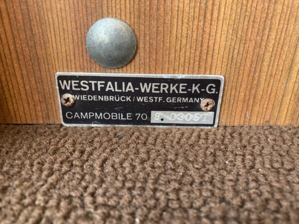 Bus Westfalia 1979 - SOLD - Image 66