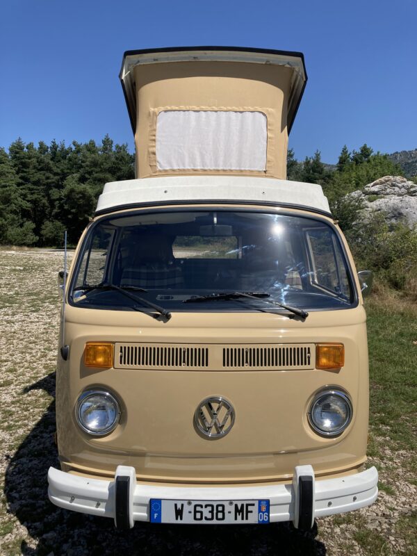 fenêtre avant avec moustiquaire VW Combi campeur